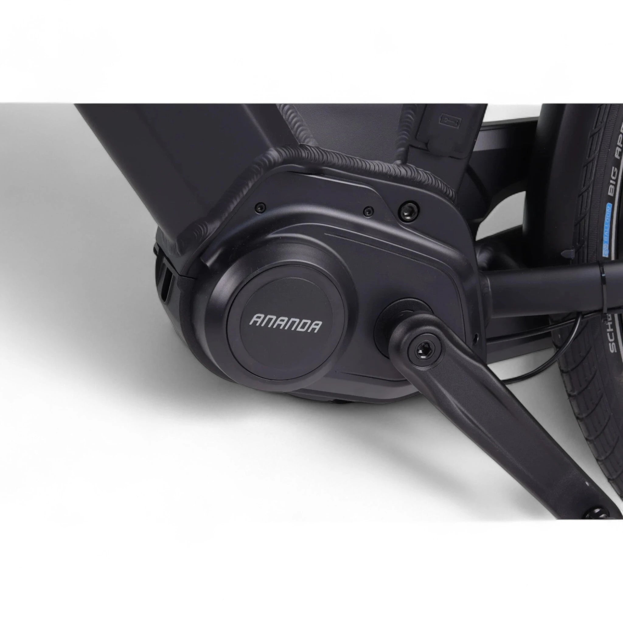 Altec Adventure - Elektrische Fiets - Mat Zwart - 28 inch - Accu 733Wh (19.8Ah) - 250W (100Nm) Ananda Middenmotor - Shimano Nexus 7 Versnellingen - Hydraulische Remmen - AE-trading