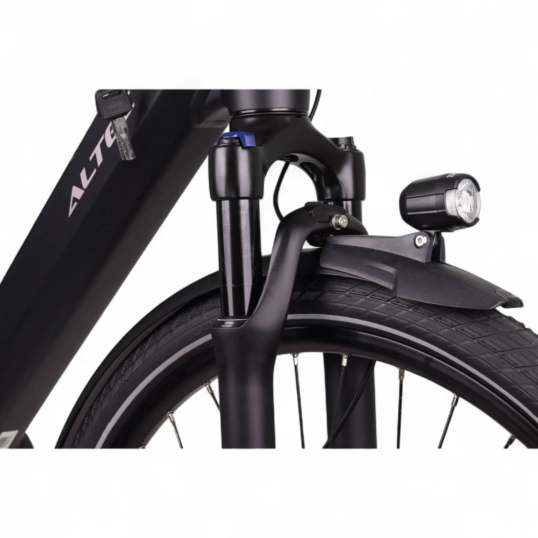 Altec Adventure - Elektrische Fiets - Mat Zwart - 28 inch - Accu 733Wh (19.8Ah) - 250W (100Nm) Ananda Middenmotor - Shimano Nexus 7 Versnellingen - Hydraulische Remmen - AE-trading