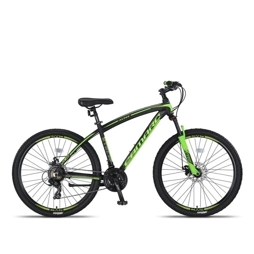 Altec Camaro Mountainbike 27,5 Inch 2D - Black/Green - Jongensfiets - AE-trading