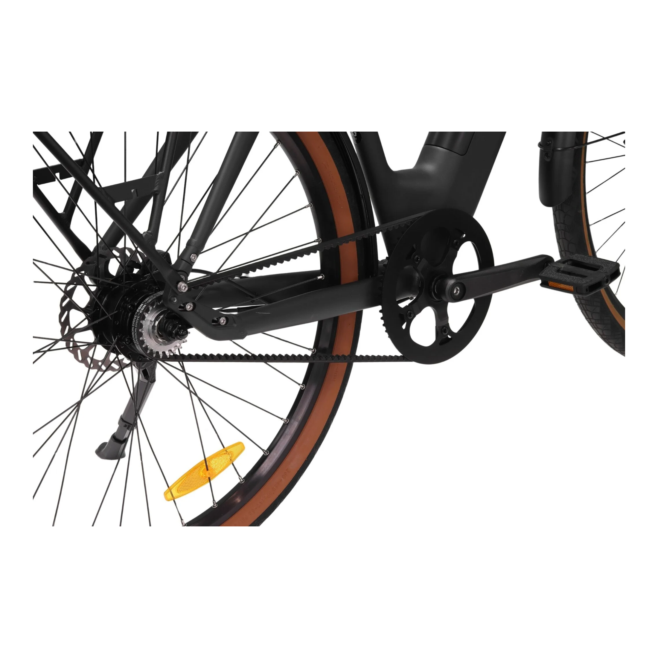 Altec Cento - Elektrische Fiets - Mat Zwart - Belt Drive - 28 inch - 48 cm - Accu 522Wh (36V, 14.5Ah) - Mivice Achterwielmotor - Hydraulische Remmen - AE-trading