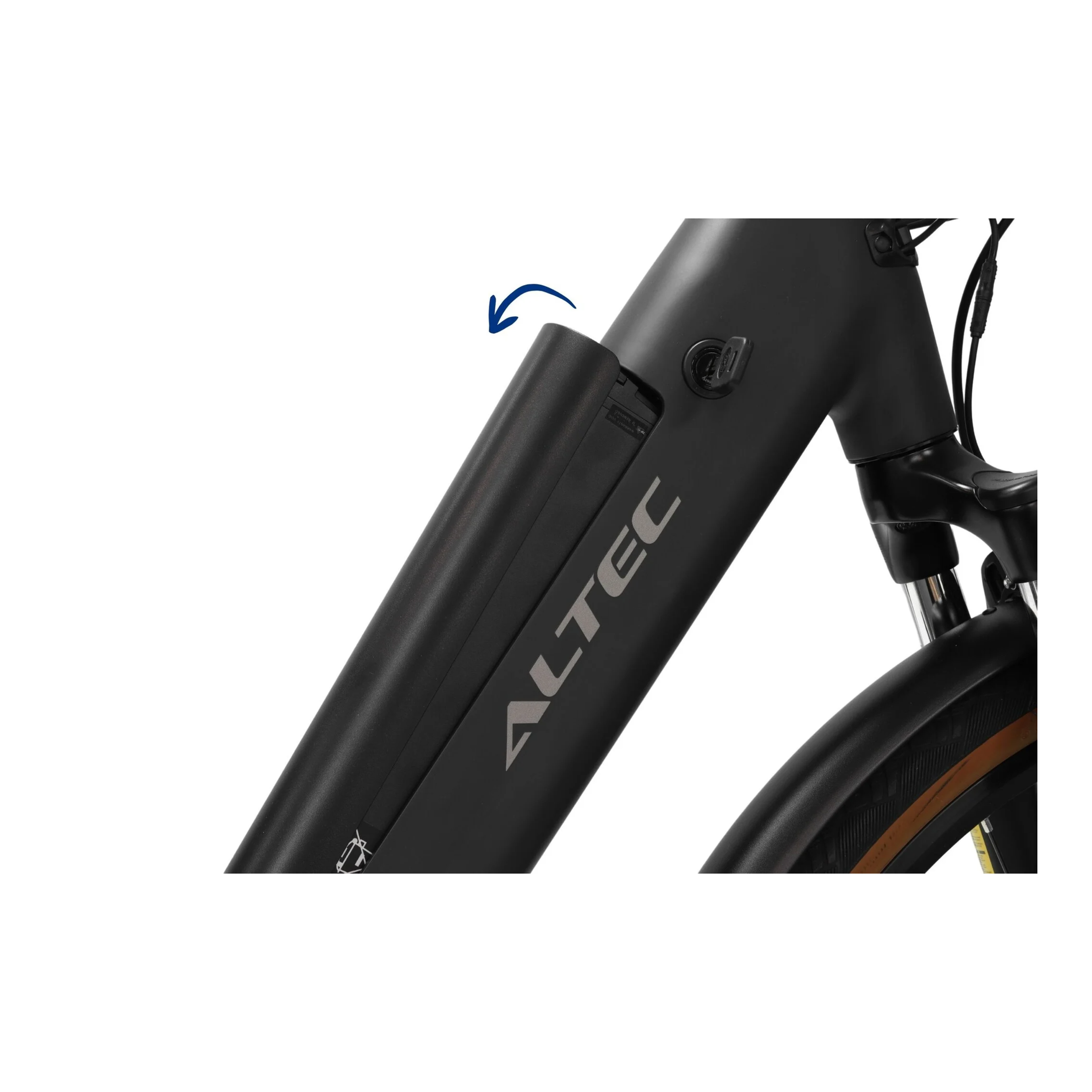 Altec Cento - Elektrische Fiets - Mat Zwart - Belt Drive - 28 inch - 48 cm - Accu 522Wh (36V, 14.5Ah) - Mivice Achterwielmotor - Hydraulische Remmen - AE-trading