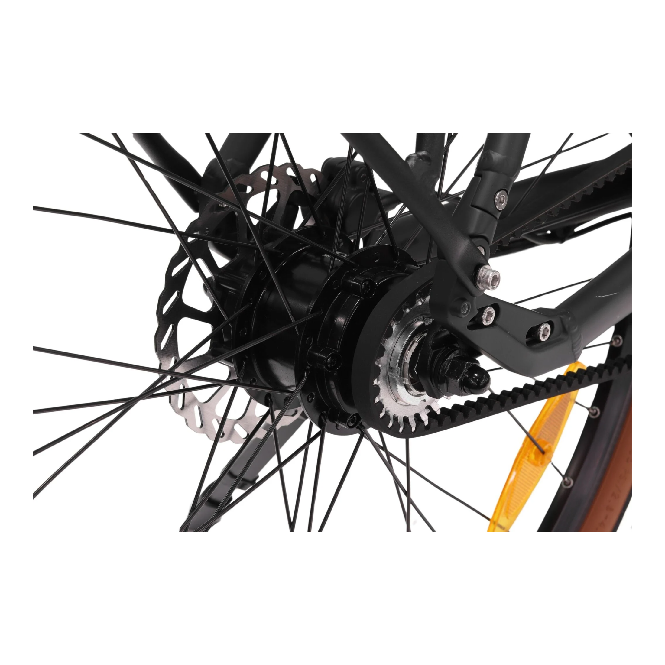 Altec Cento - Elektrische Fiets - Mat Zwart - Belt Drive - 28 inch - 48 cm - Accu 522Wh (36V, 14.5Ah) - Mivice Achterwielmotor - Hydraulische Remmen - AE-trading