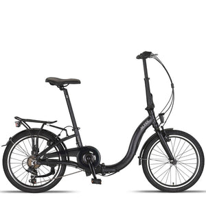 Altec Comfort 20 inch - Mat Zwart - Vouwfiets - AE-trading