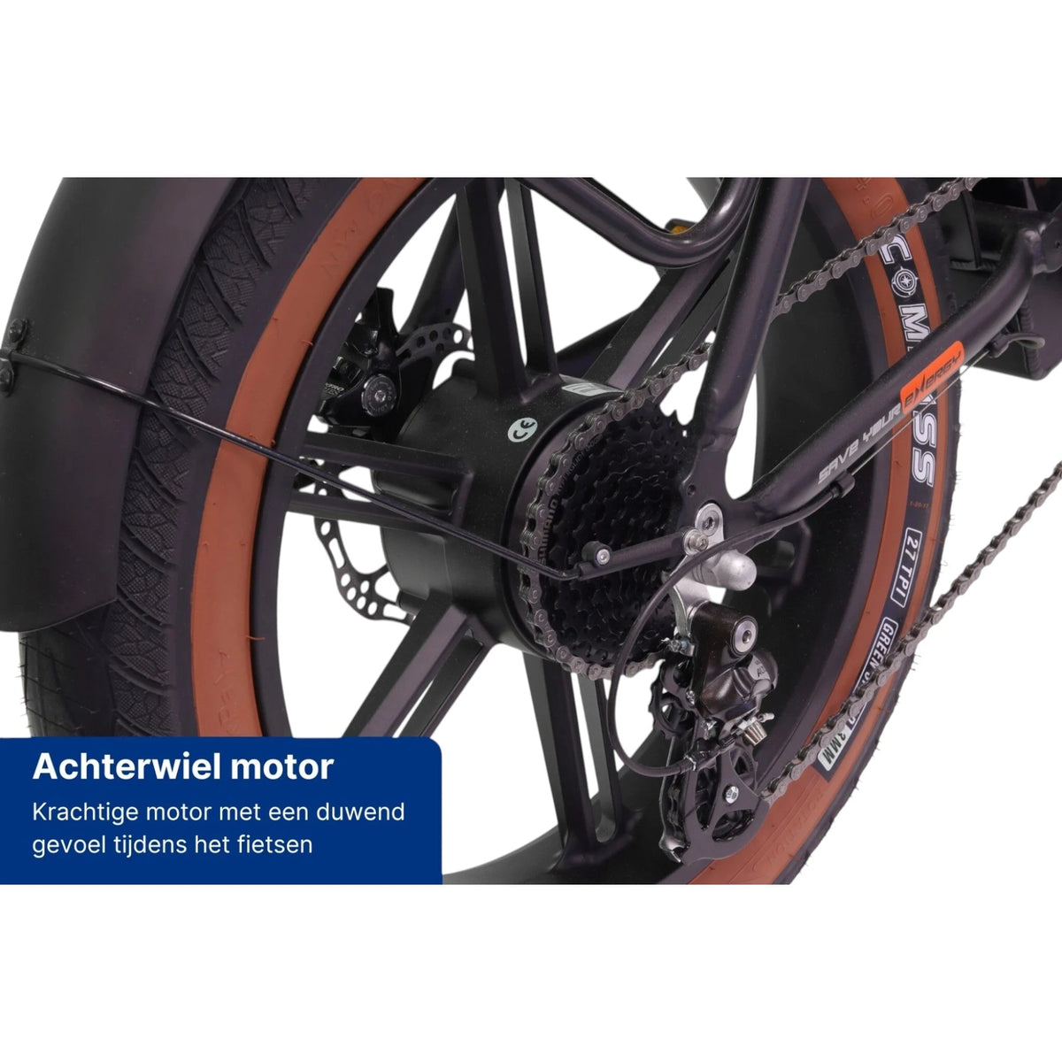 Altec Cross Fatbike - Elektrische Vouwfiets – Mat Zwart - 20 inch - AE-trading
