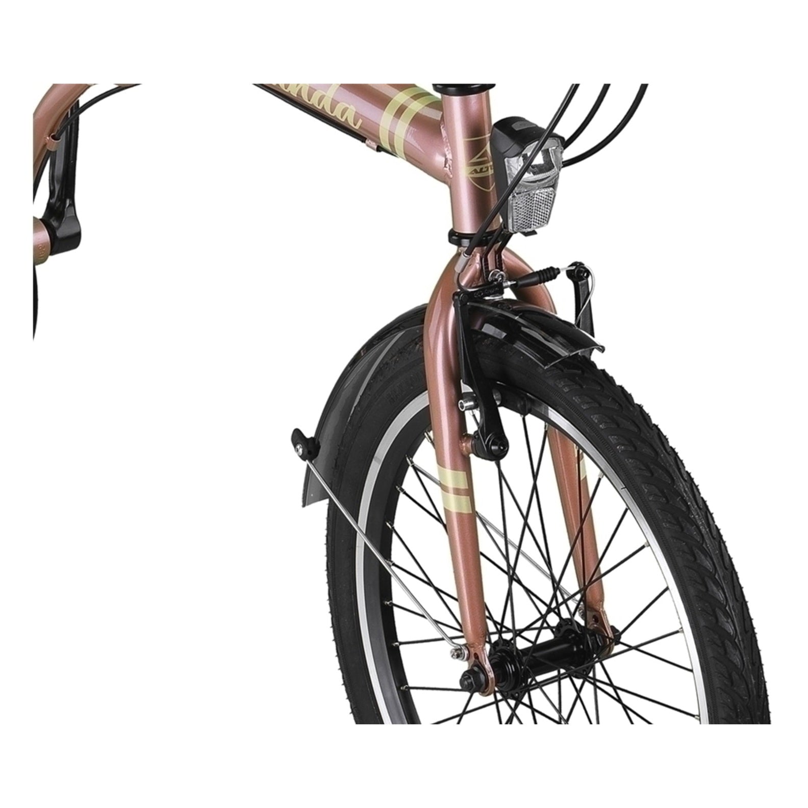Altec Cuna 20 Inch - Lavender/Gold - Vouwfiets - AE-trading
