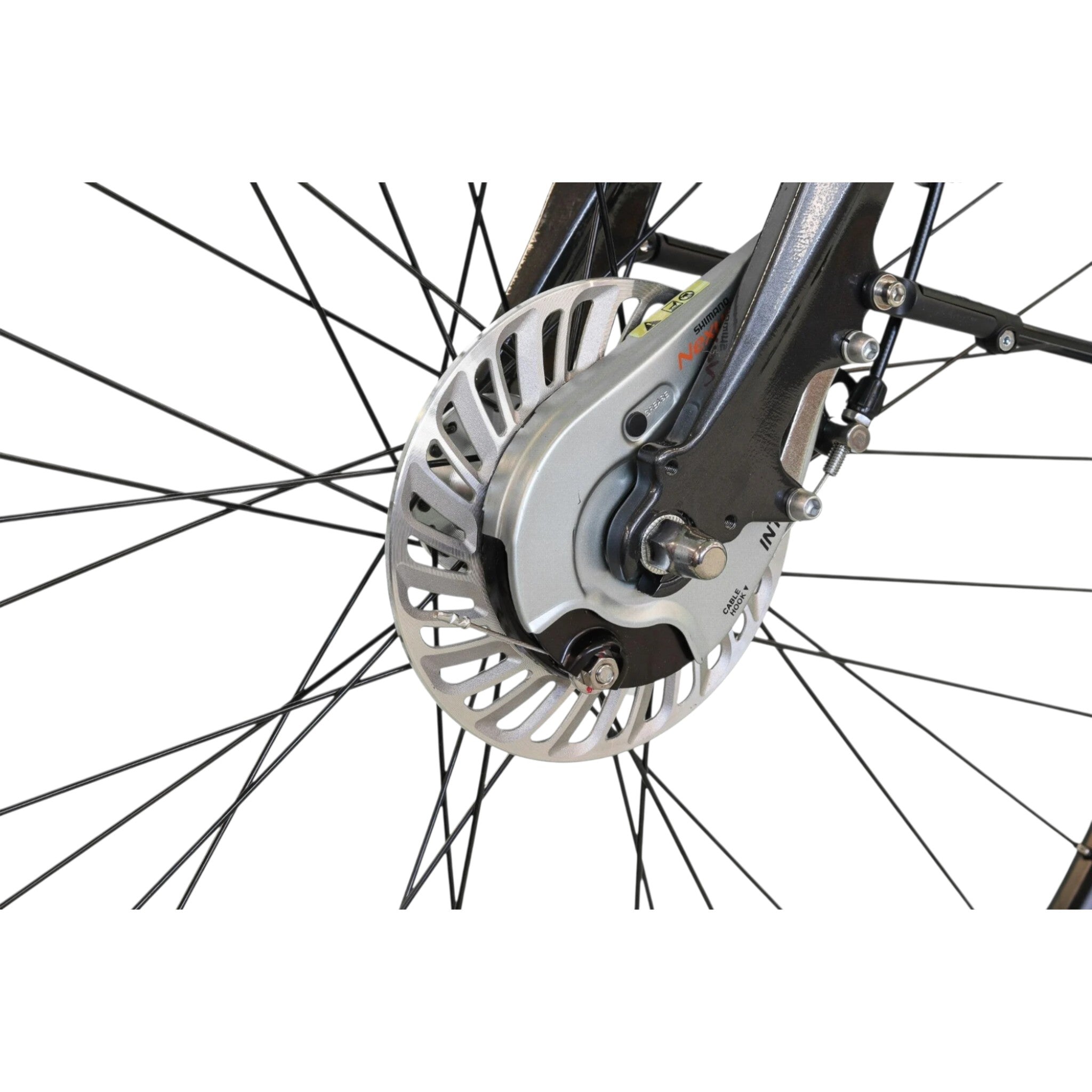 Altec Delta - Elektrische Fiets - Mat Zwart - 28 inch - 49 cm - Accu 518Wh 37V, 14Ah - 80Nm Ananda Middenmotor - Shimano Nexus 7 Versnellingen - Rollerbrakes