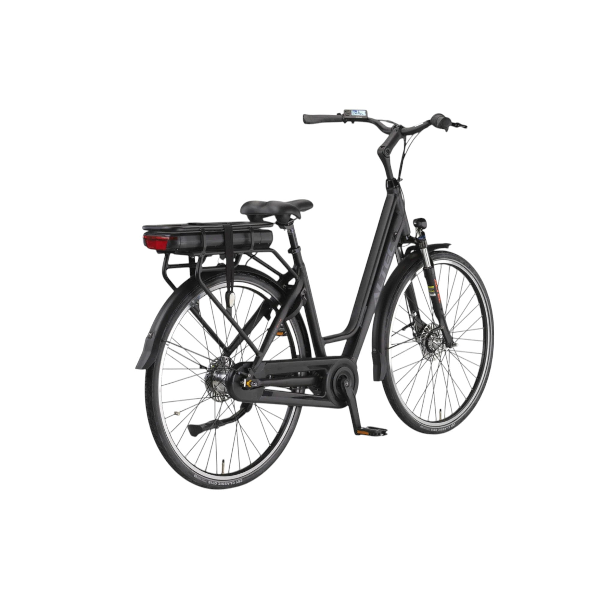 Altec Delta - Elektrische Fiets - Mat Zwart - 28 inch - 53 cm - Accu 518Wh 37V, 14Ah - 80Nm Ananda Middenmotor - Shimano Nexus 7 Versnellingen - Rollerbrakes