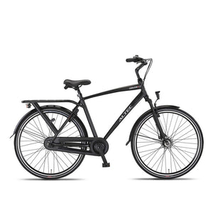 Altec Delta + Plus N-3 - 61cm - Mat Zwart - Herenfiets - AE-trading