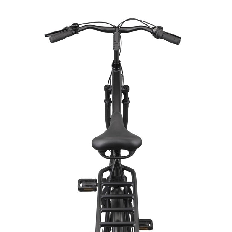Altec Delta + Plus N-3 - 61cm - Mat Zwart - Herenfiets - AE-trading