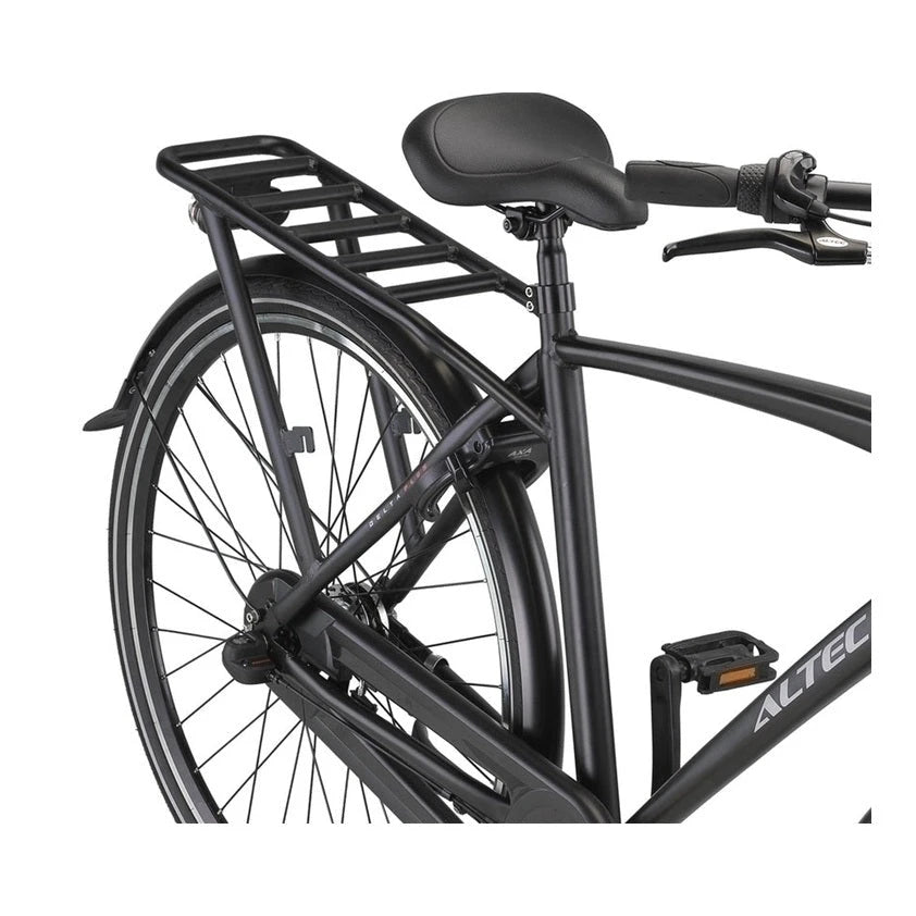 Altec Delta + Plus N-3 - 61cm - Mat Zwart - Herenfiets - AE-trading