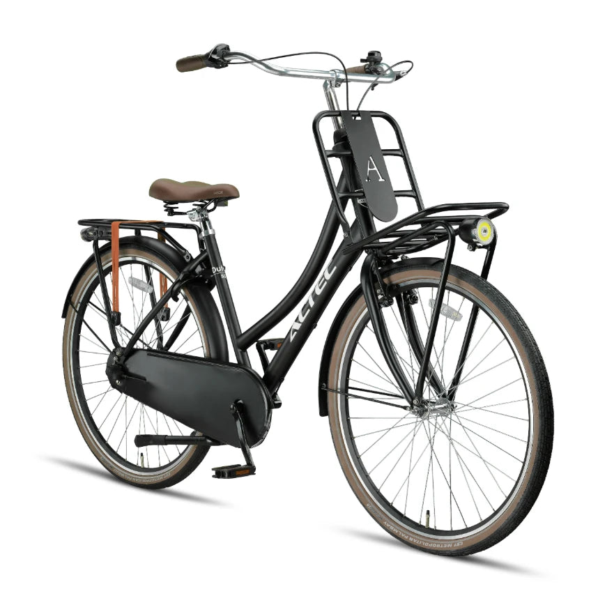 Altec Dutch 28 Inch - 57cm - Mat Zwart - Damesfiets - AE-trading