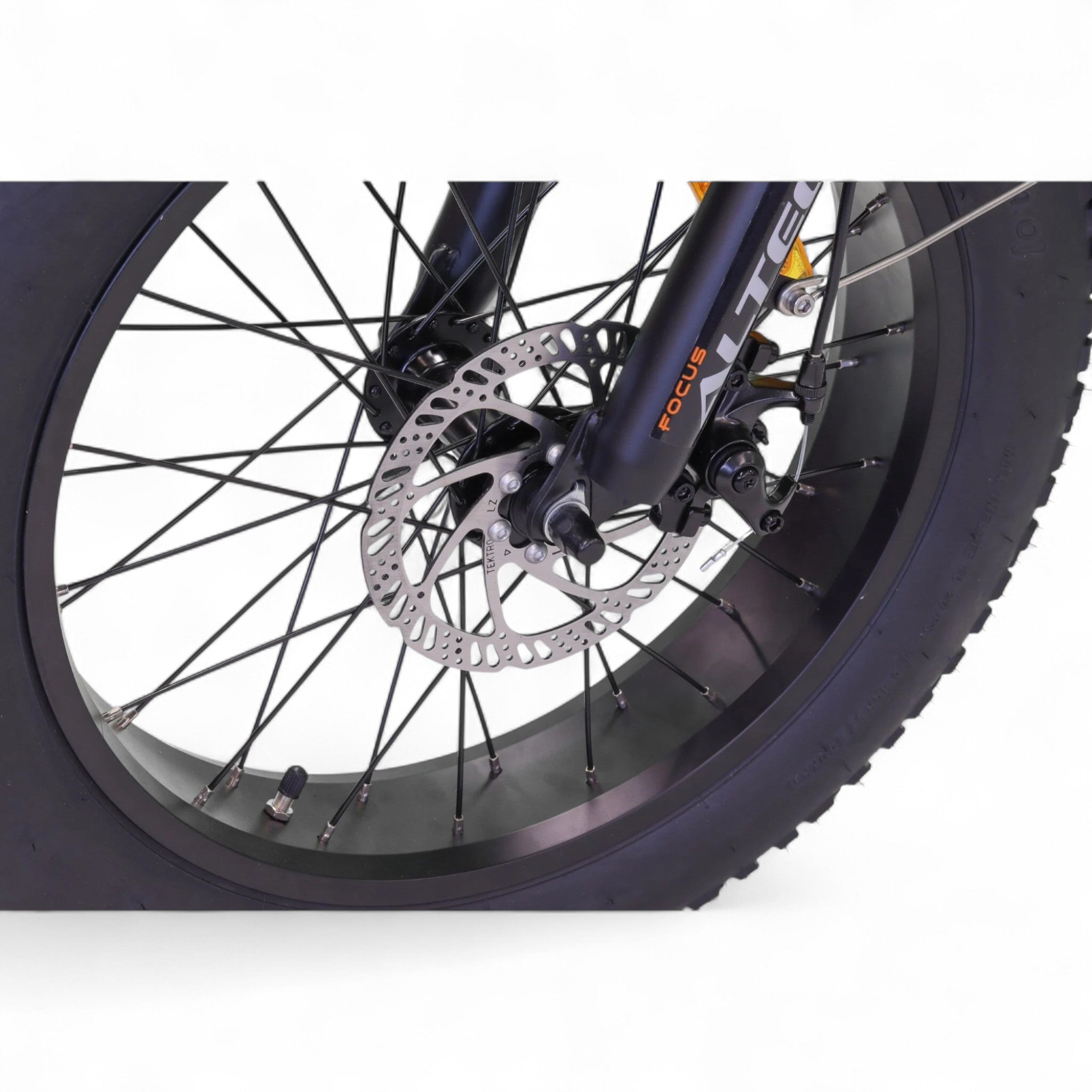 Altec Focus - Elektrische Vouwfiets - Mat Zwart - 20 inch - Accu 468Wh 36V, 13 Ah - 250W 60Nm Achterwielmotor - Shimano 8 Versnellingen