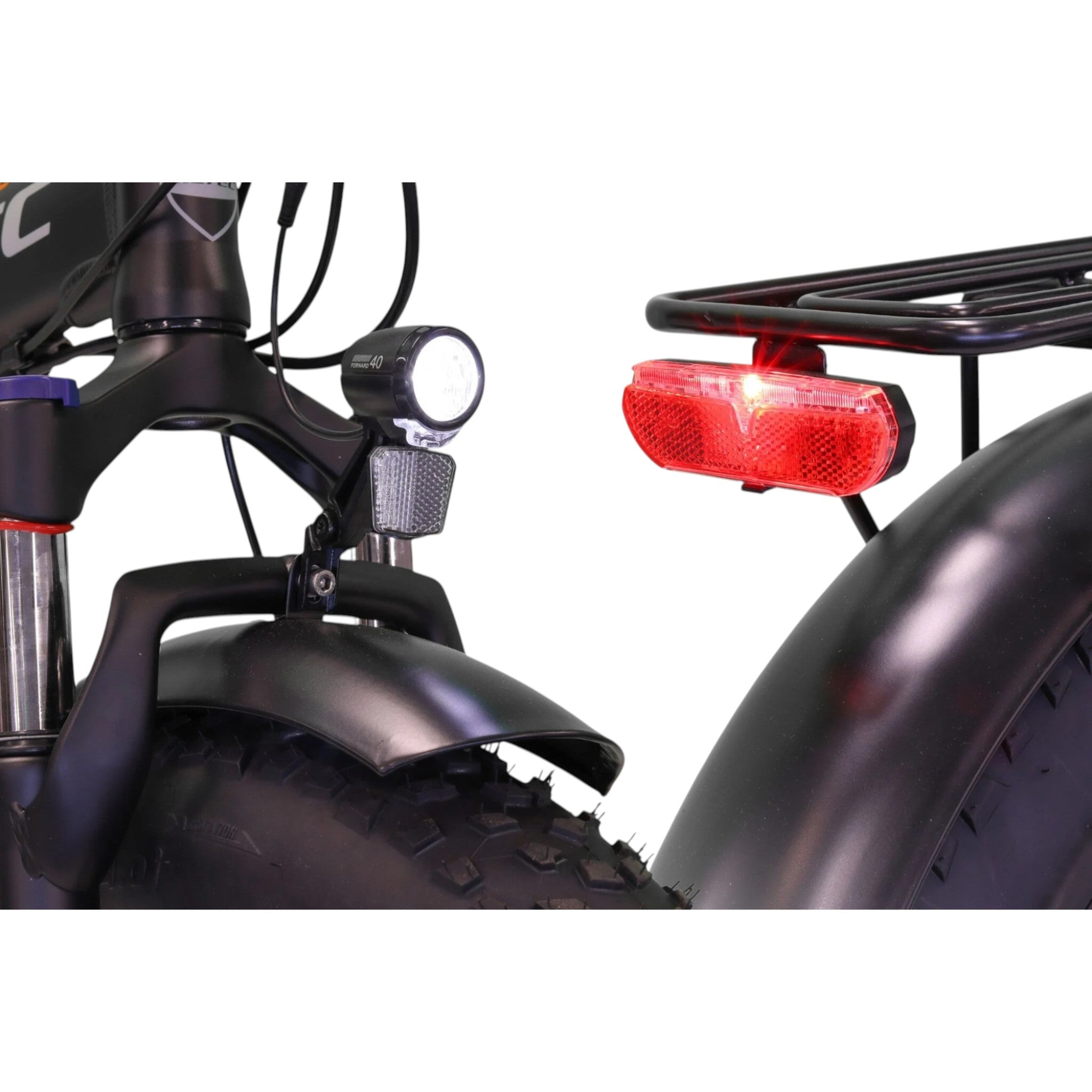 Altec Focus - Elektrische Vouwfiets - Mat Zwart - 20 inch - Accu 468Wh 36V, 13 Ah - 250W 60Nm Achterwielmotor - Shimano 8 Versnellingen