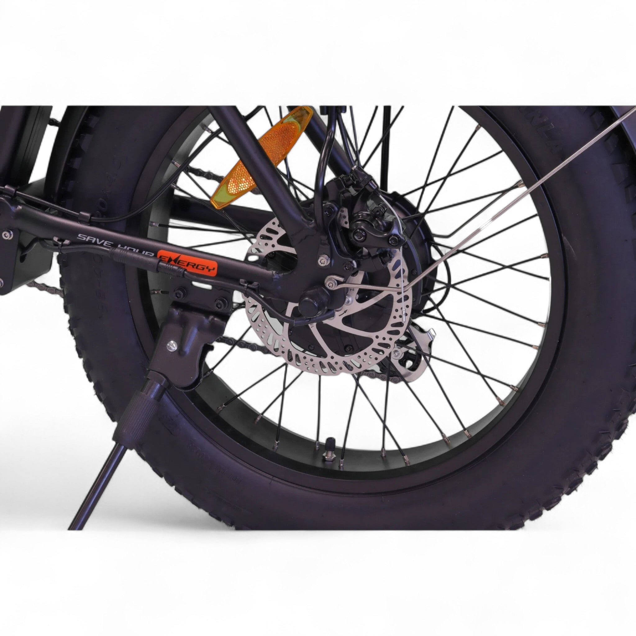 Altec Focus - Elektrische Vouwfiets - Mat Zwart - 20 inch - Accu 468Wh 36V, 13 Ah - 250W 60Nm Achterwielmotor - Shimano 8 Versnellingen