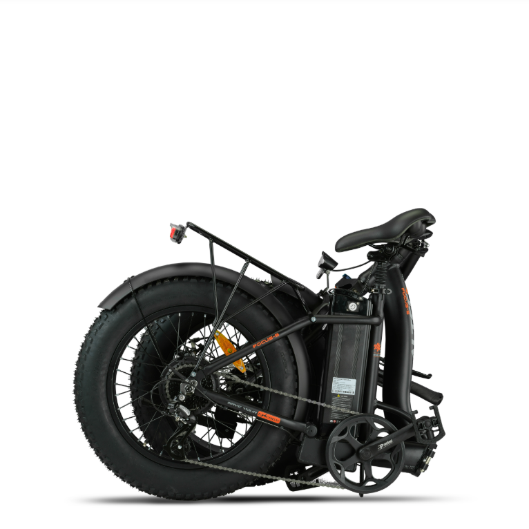 Altec Focus-S - Mat Zwart - 468Wh - Elektrische Fatbike - AE-trading