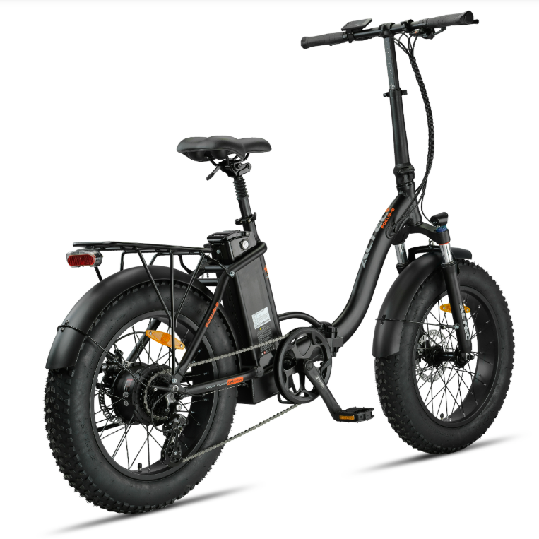 Altec Focus-S - Mat Zwart - 468Wh - Elektrische Fatbike - AE-trading