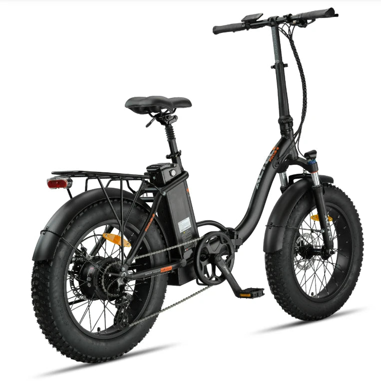 Altec Focus-S - Mat Zwart - 468Wh - Elektrische Fatbike - AE-trading