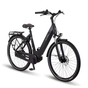Altec Impact Elektrische Fiets 28 inch – 53 cm – Mat Zwart – Middenmotor – Hydraulische Schijfremmen – Shimano Nexus 7 – 550Wh accu - AE-trading