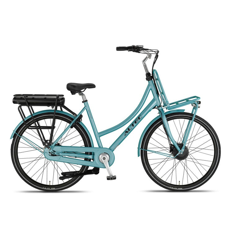Altec Kratos Elektrische Fiets 28 inch – 53 cm – Voorwielmotor – 468Wh – Shimano Nexus 7 – Hydraulische Schijfremmen – Steel Grijs