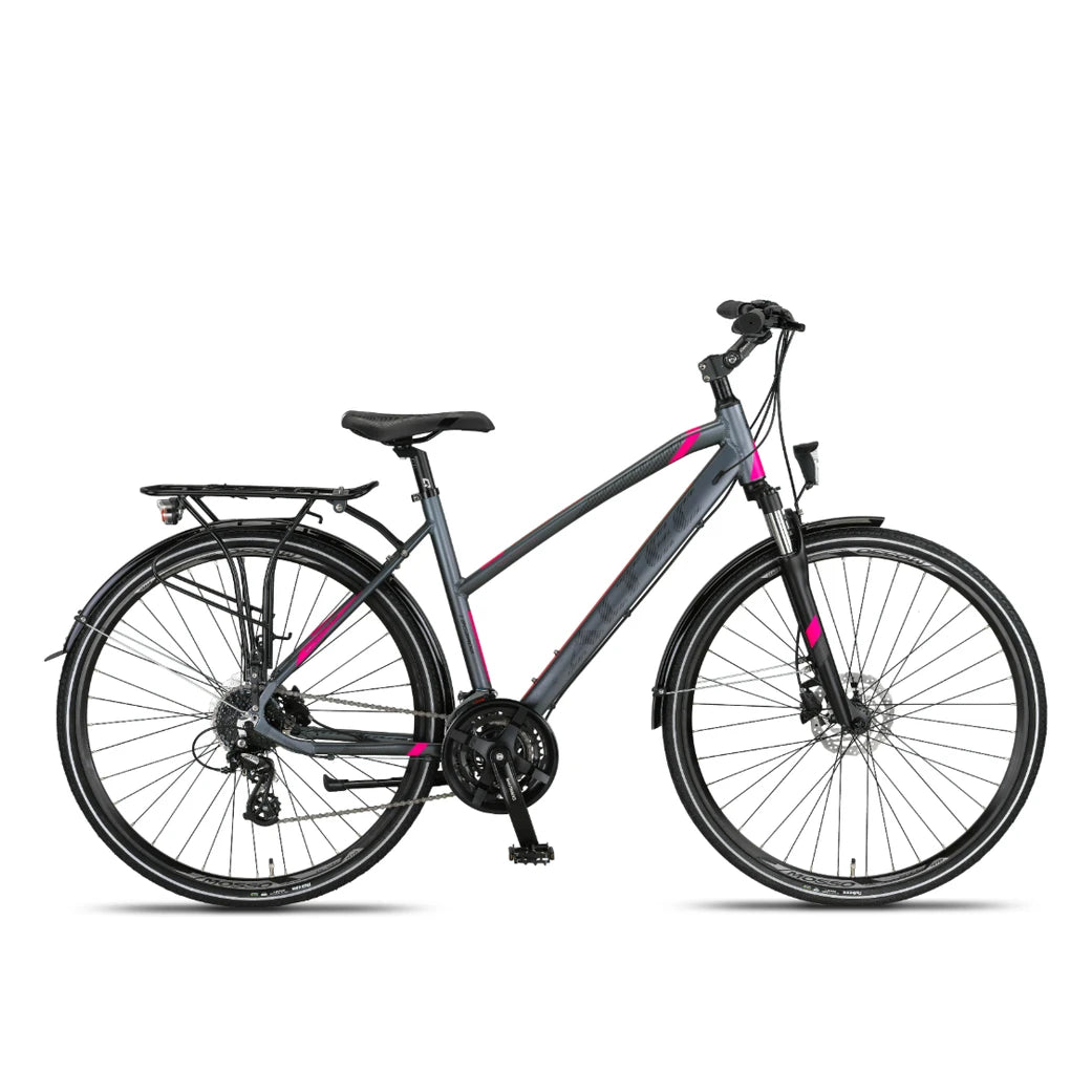 Altec Legarda (CT) LSM 28 Inch HYD - Antraciet/Pink - Damesfiets - AE-trading
