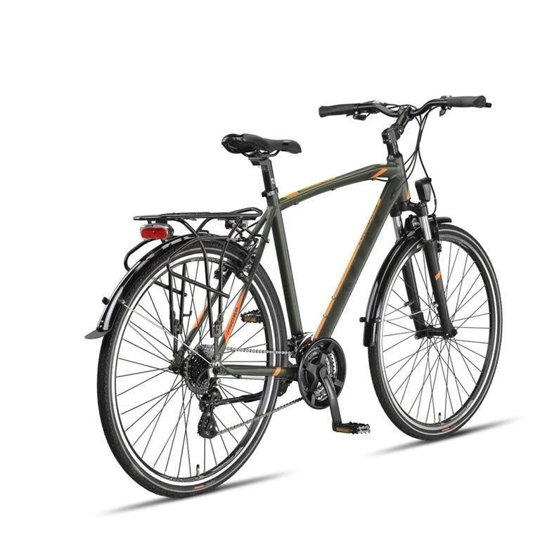 Altec Legarda (CT) MSM Trekking V-Brakes - Khaki-Orange - Herenfiets - AE-trading