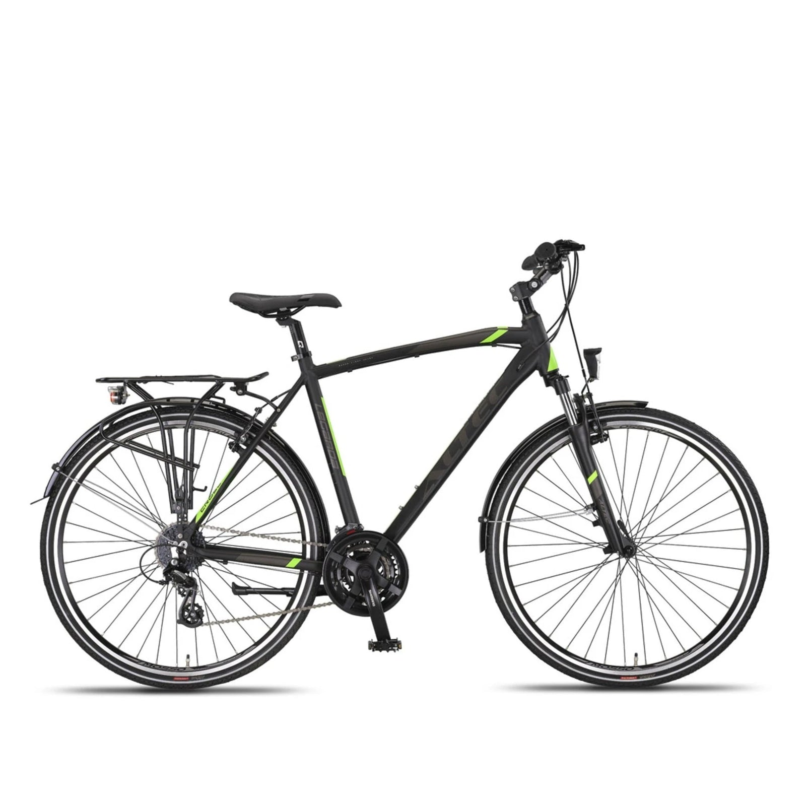 Altec Legarda (CT) MSM Trekking V-Brakes - Zwart-Lime - Herenfiets - AE-trading
