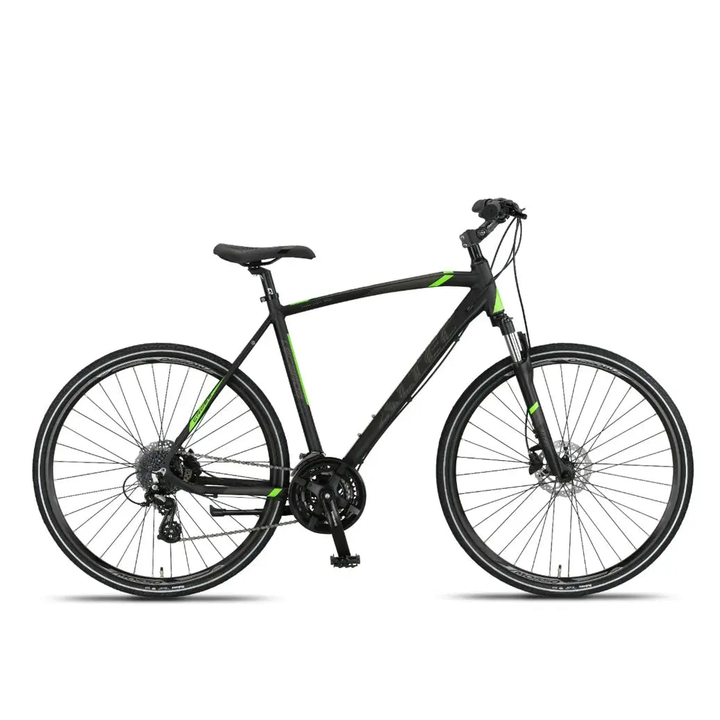Altec Legarda Trekking MSM V-Brakes - Zwart/Lime - Herenfiets - AE-trading