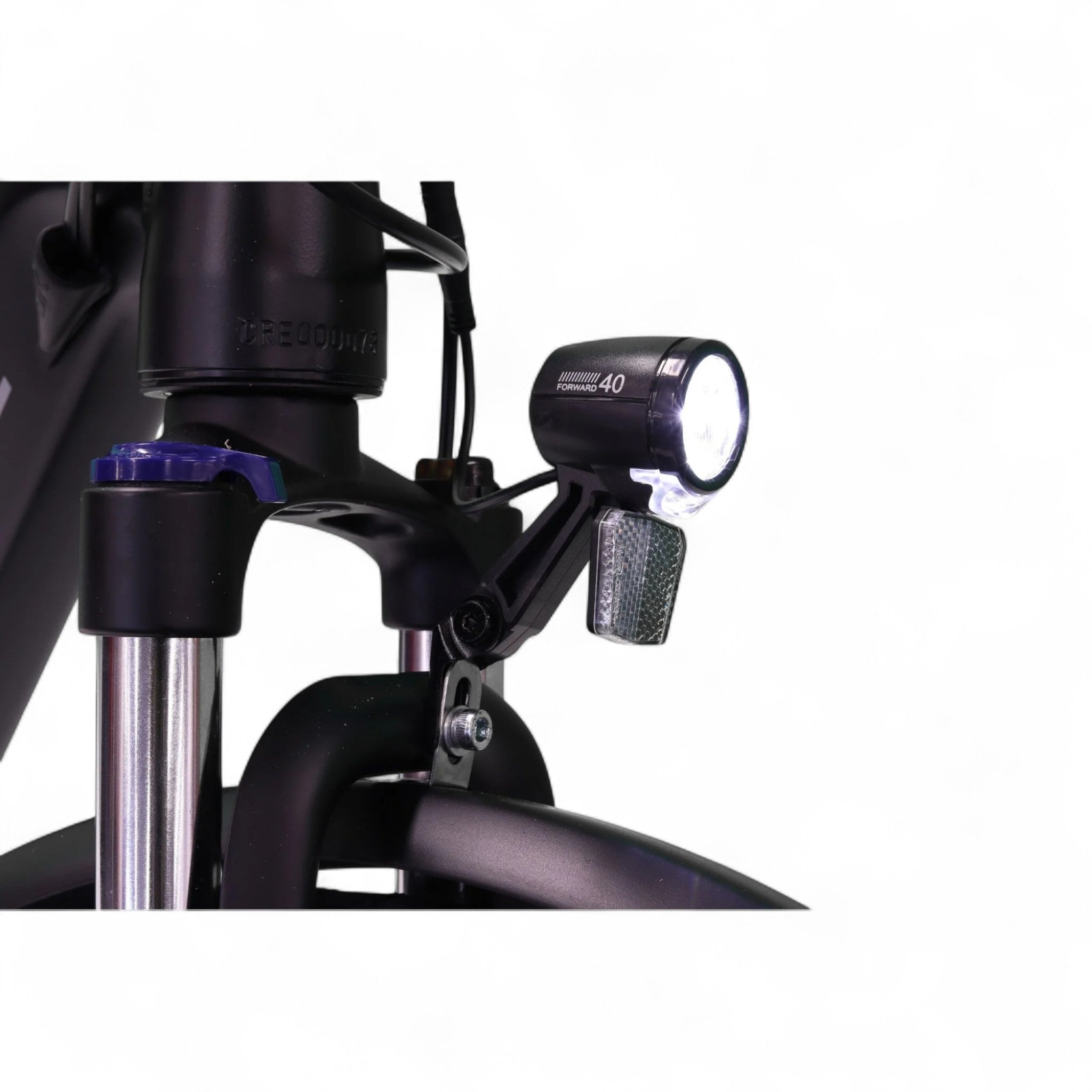 Altec Legend - Elektrische Vouwfiets - Mat Zwart - 20 inch - Accu 460Wh 36V, 12.8Ah - 250W Ananda Achterwielmotor - Shimano 7 Versnellingen