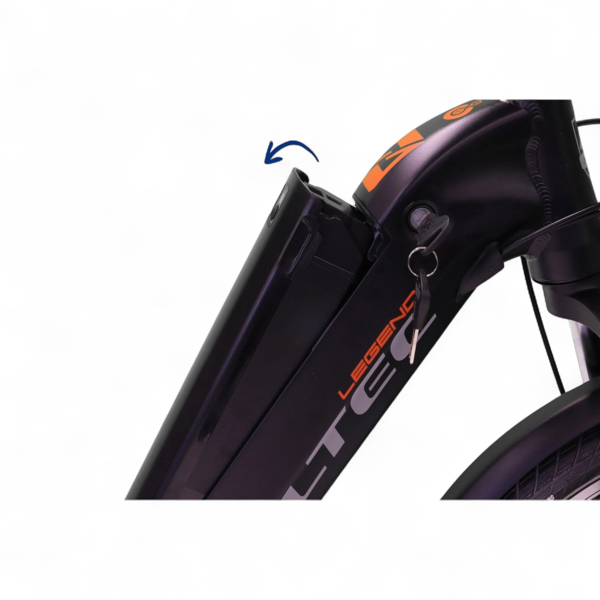 Altec Legend - Elektrische Vouwfiets - Mat Zwart - 20 inch - Accu 460Wh 36V, 12.8Ah - 250W Ananda Achterwielmotor - Shimano 7 Versnellingen