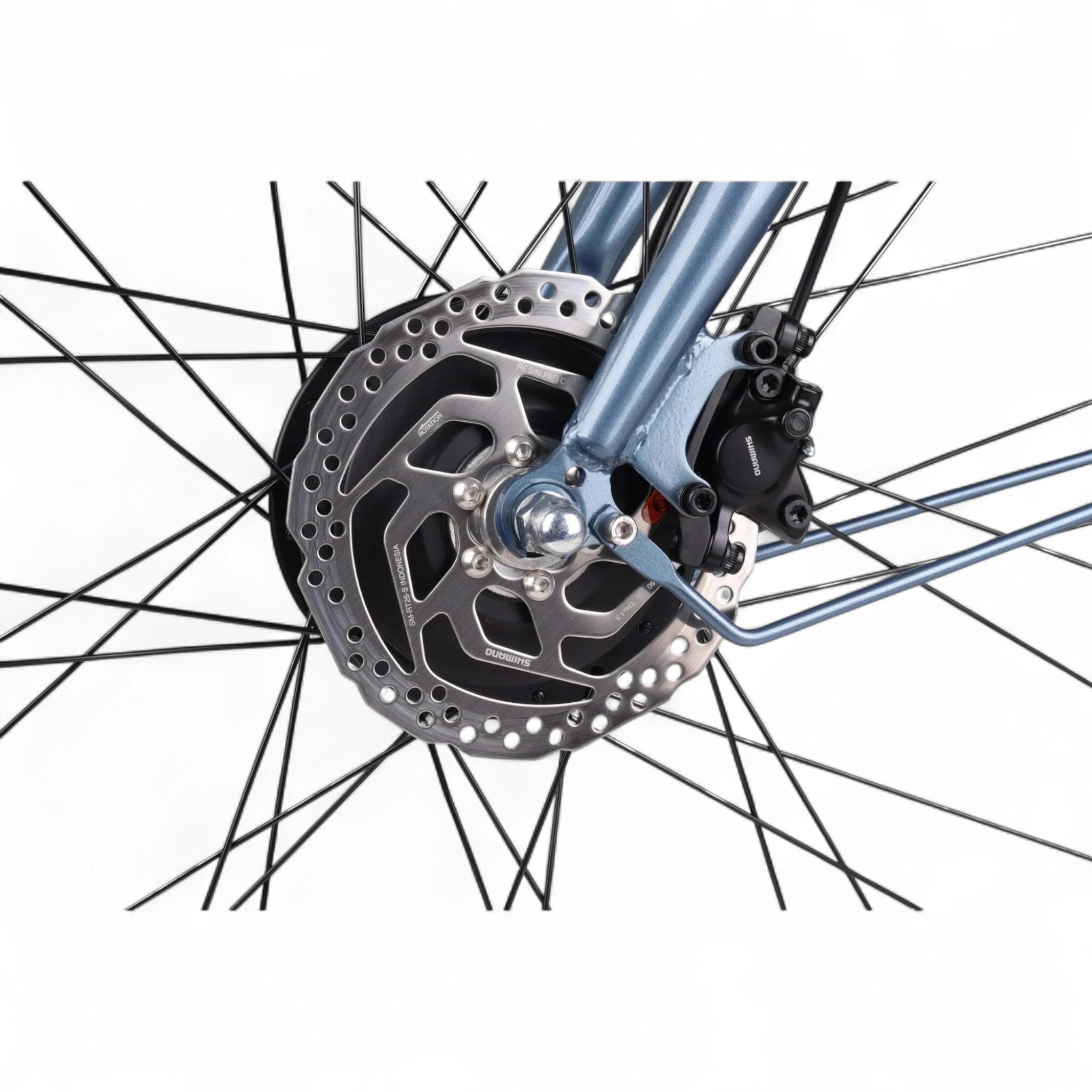 Altec Liberty - Elektrische Fiets - Glazuur Blauw - 28 inch - Accu 504Wh (36V, 14Ah) - 250W (42Nm) Voorwielmotor - Shimano Nexus 7 Versnellingen - Hydraulische Remmen - AE-trading