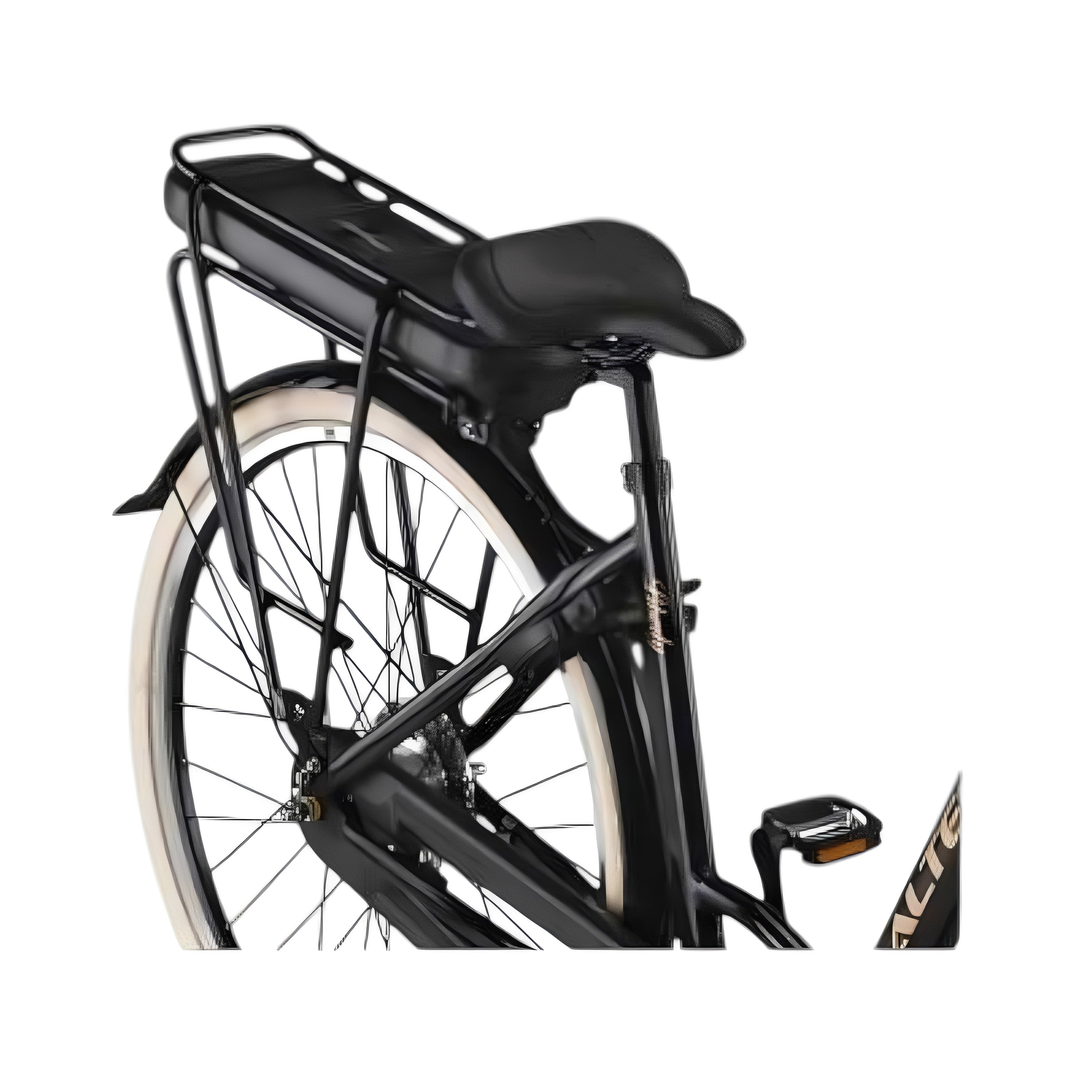 Altec Liberty Moederfiets Elektrische Fiets 28 inch – 50 cm – Voorwielmotor – 518Wh – Shimano Nexus 7 – Shiny Black - AE-trading