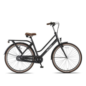 Altec Manta 28 Inch - Mat Zwart - Damesfiets - AE-trading