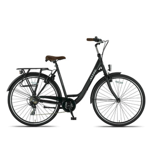 Altec Metro 28 Inch - Mat Zwart - 55cm - Damesfiets - AE-trading