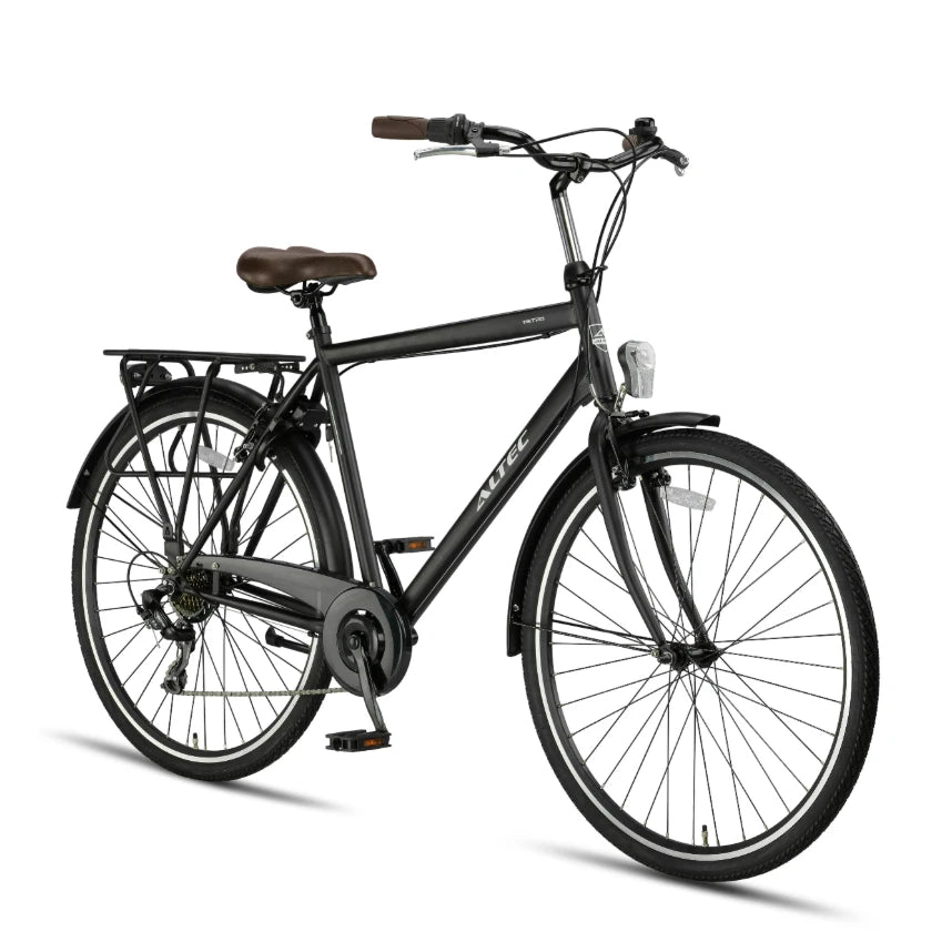 Altec Metro - 55cm - Mat Zwart - Herenfiets - AE-trading