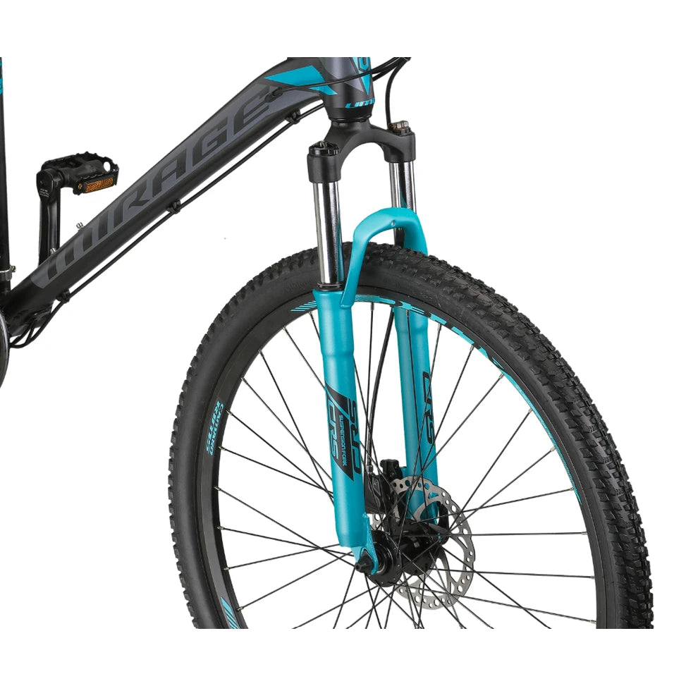 Altec Mirage Mountainbike HYD - Zwart/Turquoise - Jongensfiets - AE-trading