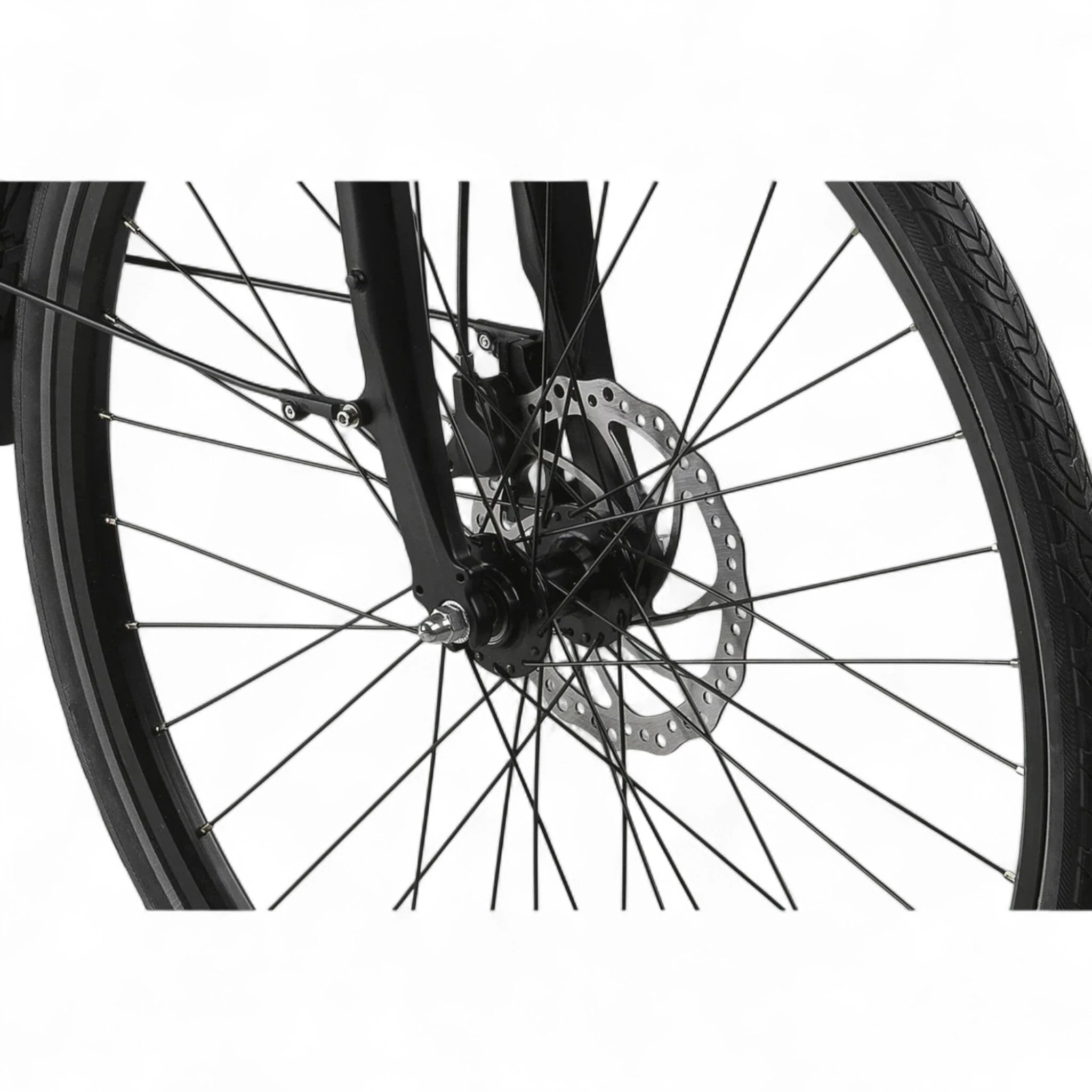 Altec Montana - Hydraulische Remmen - Elektrische Fiets - Mat Zwart - 28 inch - Accu 518Wh (37V, 14Ah) - 250W (80Nm) Ananda Middenmotor - Shimano Nexus 7 Versnellingen - AE-trading