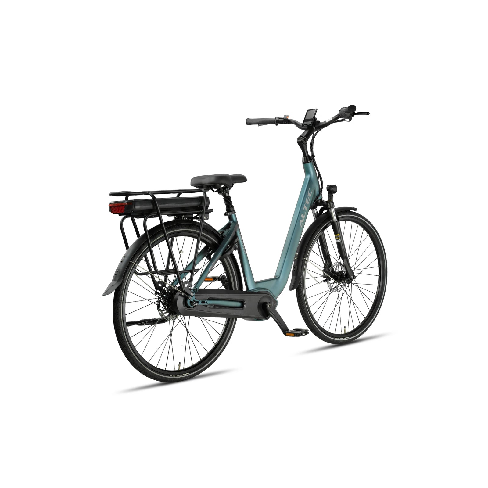 Altec Montana Next - Hydraulische Remmen - Elektrische Fiets - Diep Groen - 28 inch - Accu 518Wh (37V, 14Ah) - 250W (65Nm) Middenmotor - Shimano Nexus 7 Versnellingen - AE-trading