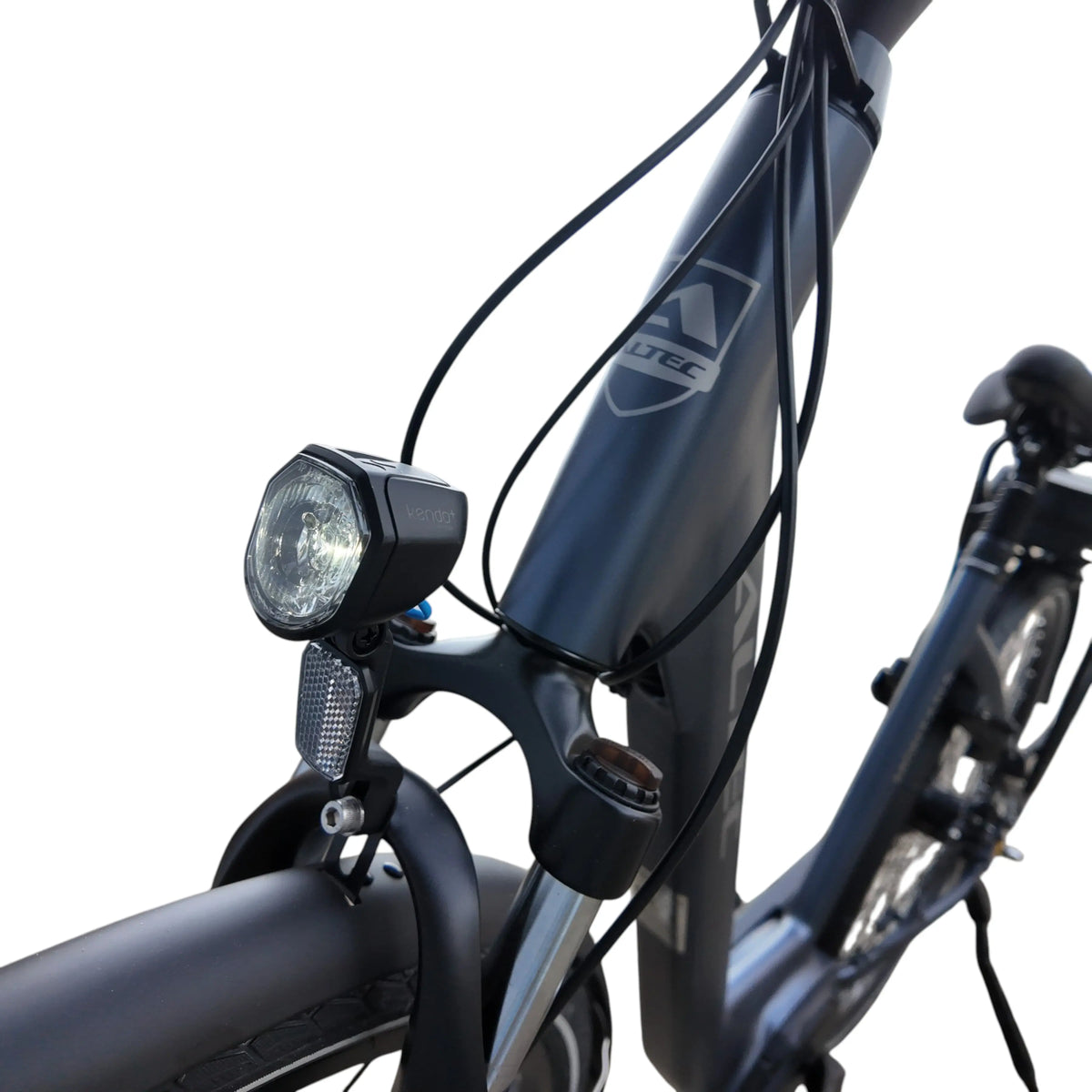 Altec Montana Next - Hydraulische Remmen - Elektrische Fiets - Mat Grijs - 28 inch - Accu 518Wh (37V, 14Ah) - 250W (65Nm) Middenmotor - Shimano Nexus 7 Versnellingen - AE-trading
