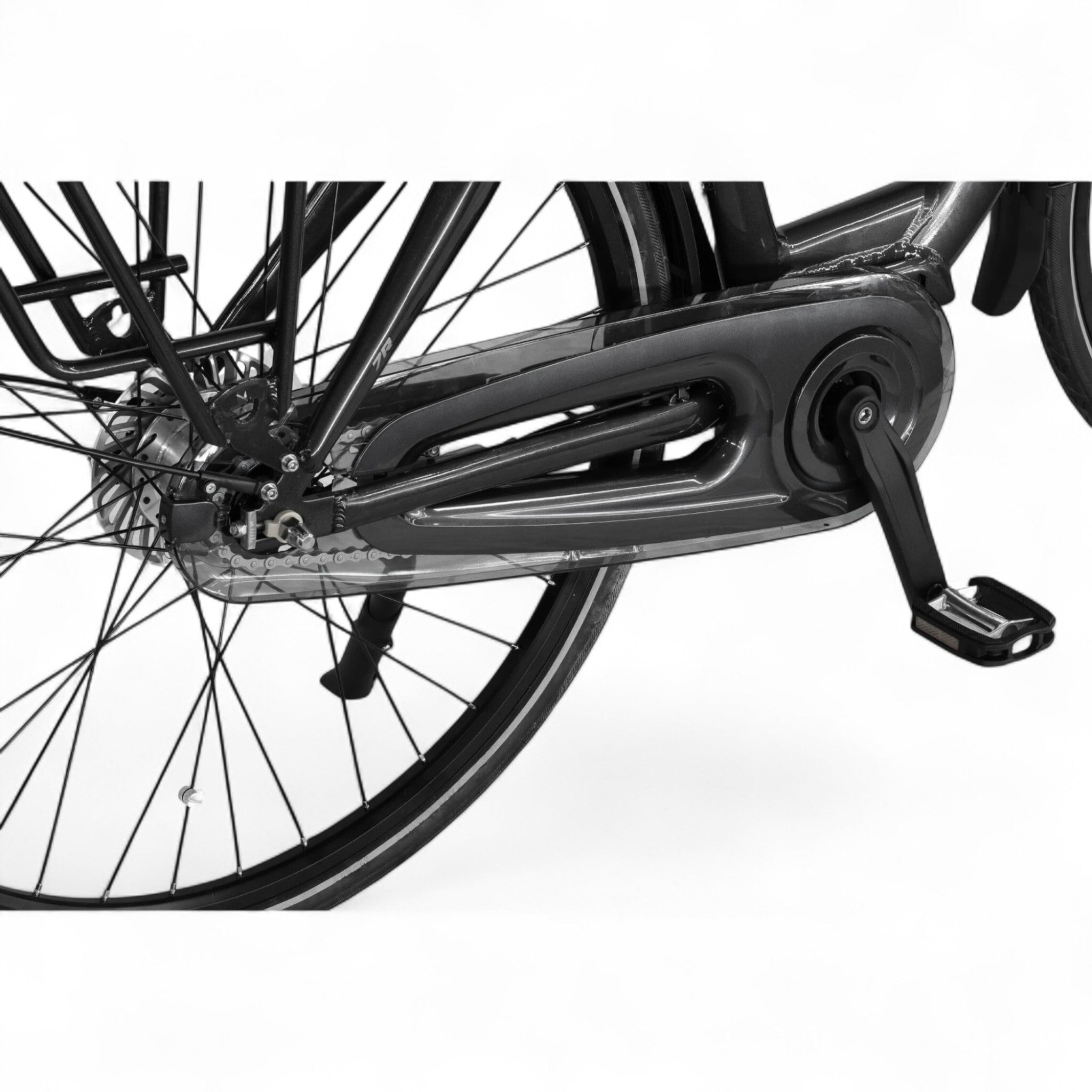 Altec Montana - Rollerbrakes - Elektrische Fiets - Zwart - 28 inch - Accu 518Wh 37V, 14Ah - 250W 80Nm Ananda Middenmotor - Shimano Nexus 7 Versnellingen