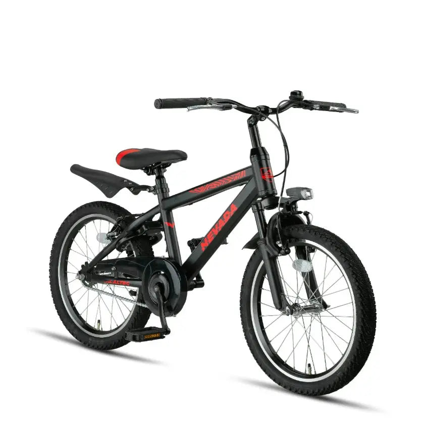 Altec Nevada 26 Inch Mountainbike - Black Red - Jongensfiets - AE-trading