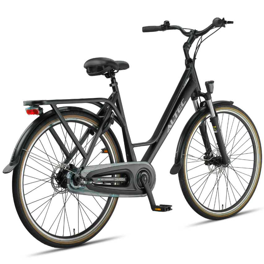Altec Omega HYD N-7 28 Inch - Mat Zwart - 50cm - Damesfiets - AE-trading