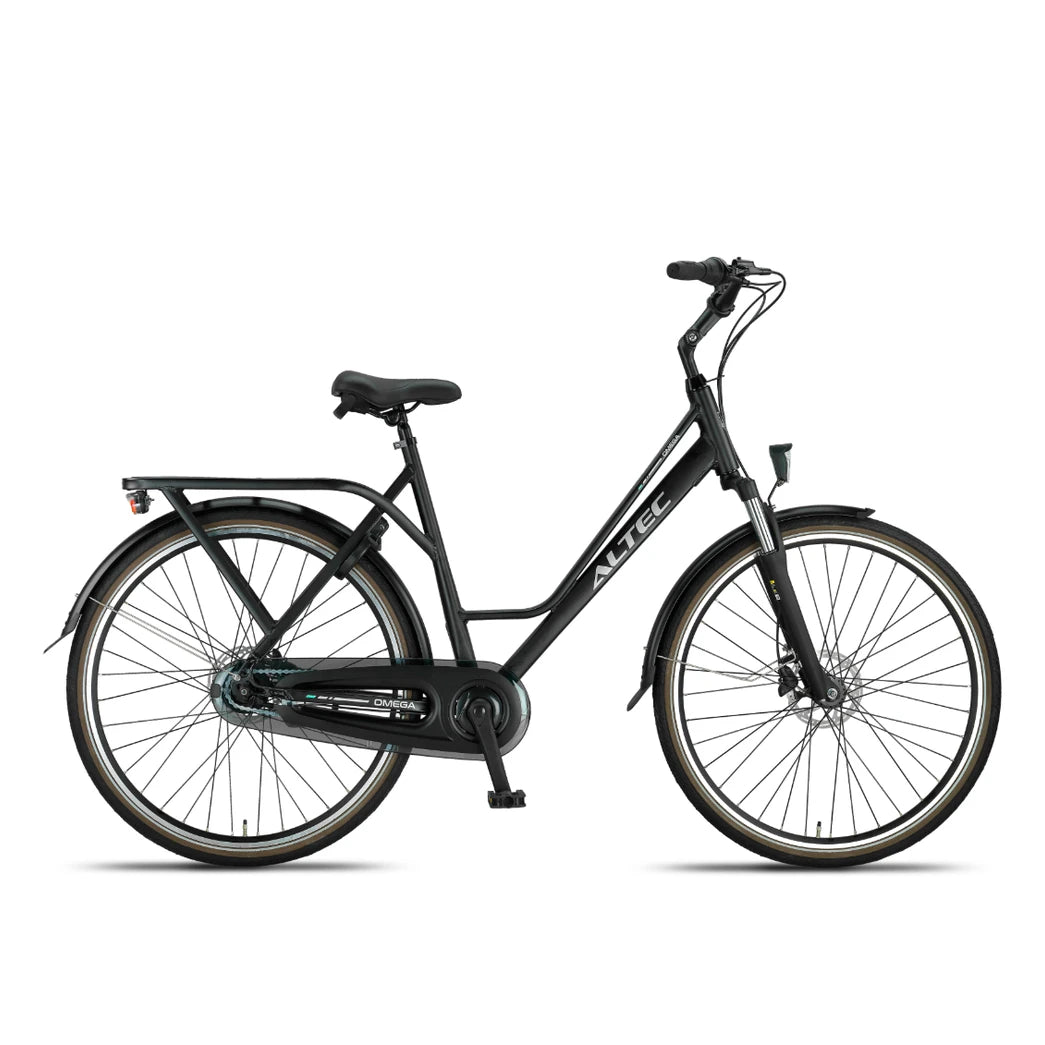 Altec Omega HYD N-7 28 Inch - Mat Zwart - 55cm - Damesfiets - AE-trading