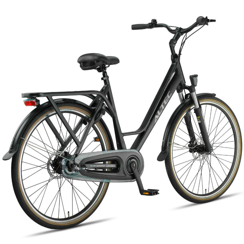 Altec Omega HYD N-7 28 Inch - Mat Zwart - 55cm - Damesfiets - AE-trading