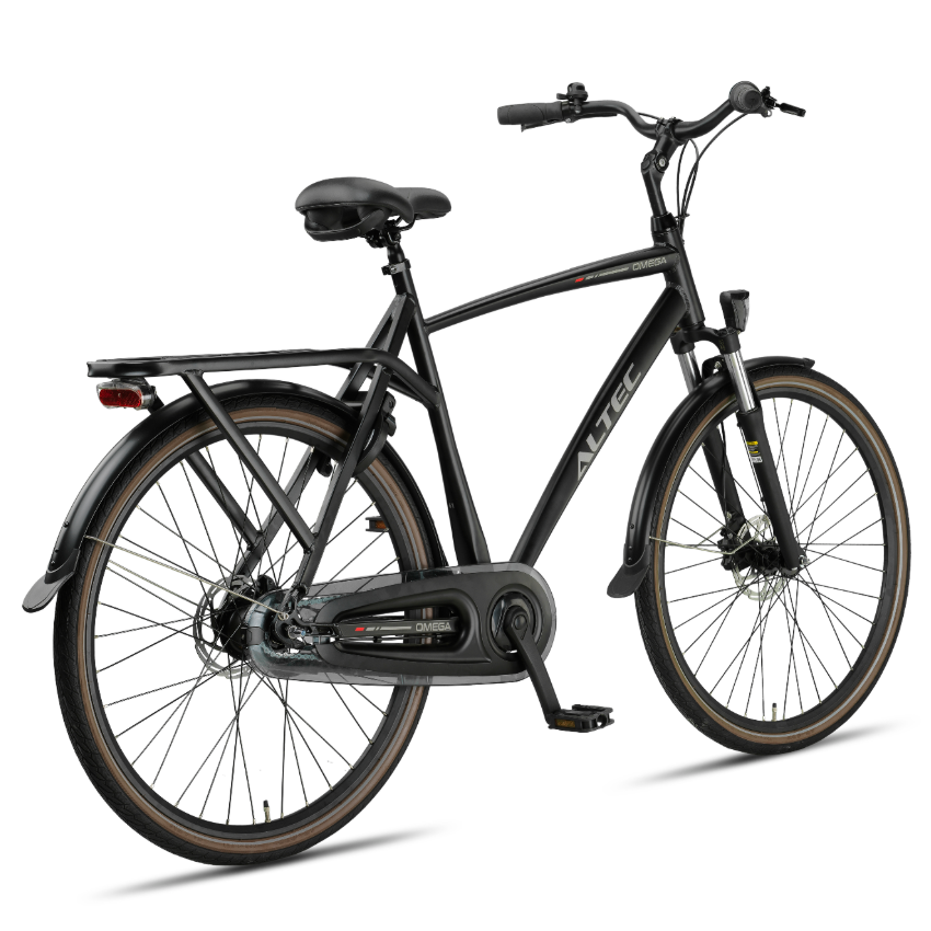 Altec Omega HYD N-7 - 55cm - Mat Zwart - Herenfiets - AE-trading
