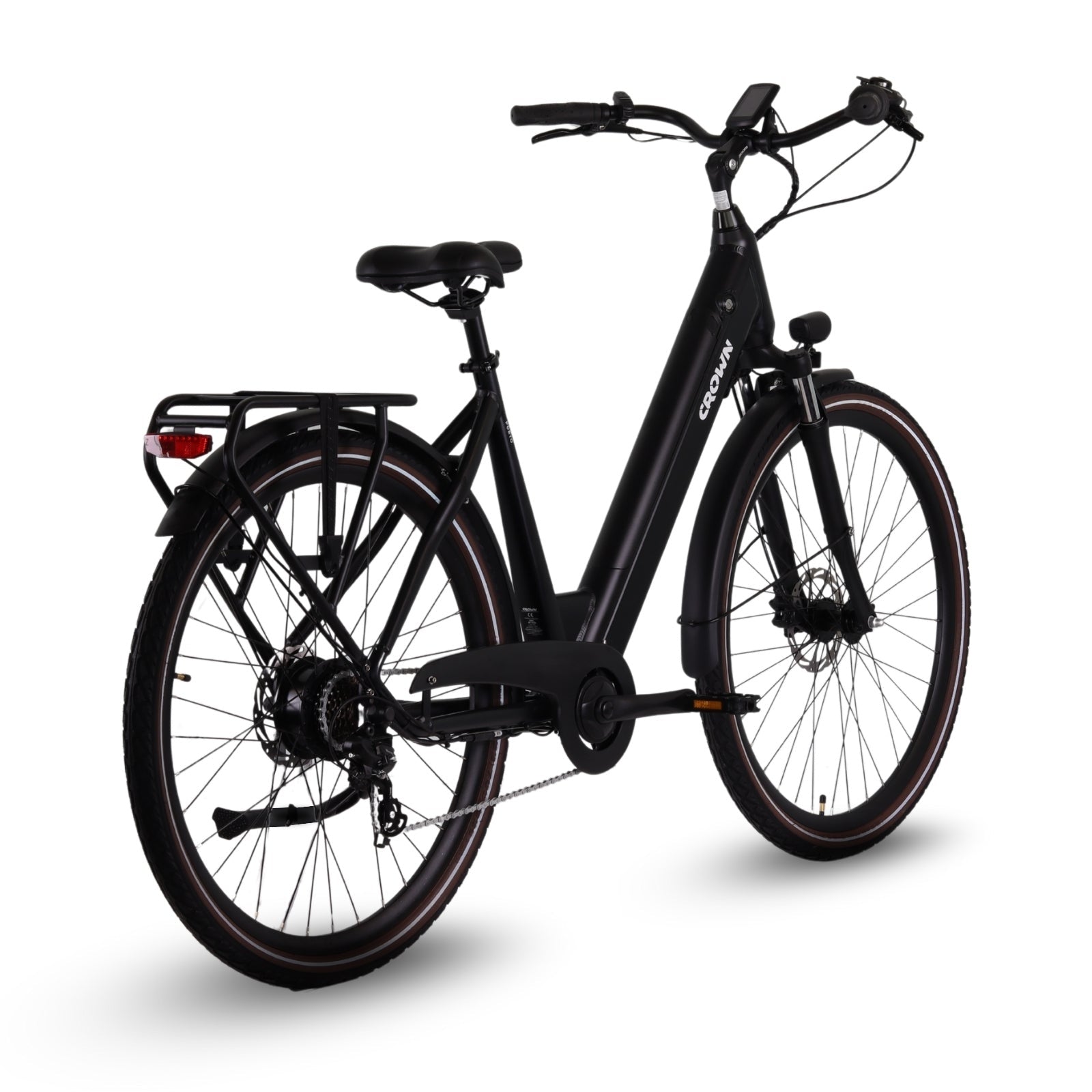 Altec Porto - 375Wh - Mat Zwart - Elektrische Fiets - AE-trading