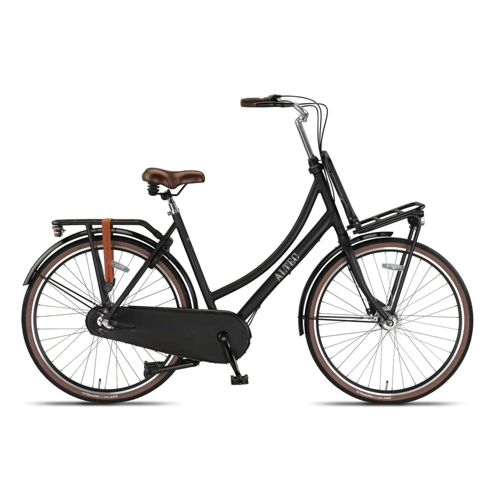 Altec Retro 28 Inch - Mat Zwart - 53cm - Damesfiets - AE-trading
