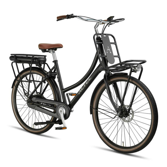Altec Sakura Elektrische Fiets 28 inch – 53 cm – Achterwielmotor – 468Wh – Hydraulische Schijfremmen – Mat Zwart