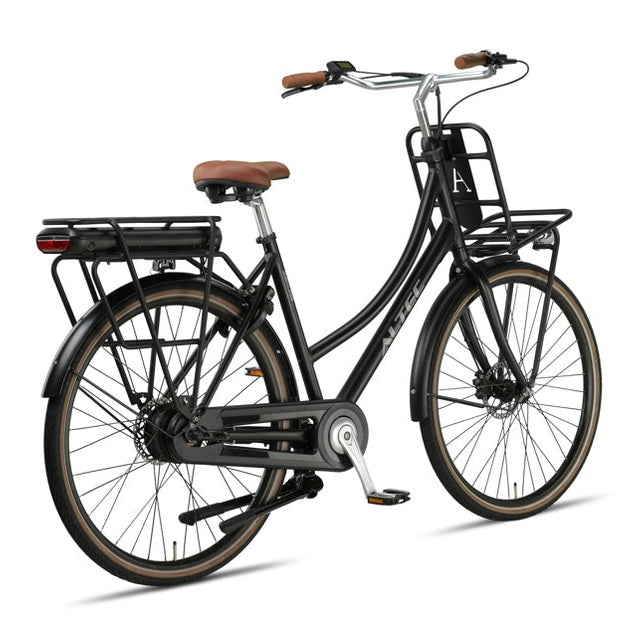 Altec Sakura Elektrische Fiets 28 inch – 53 cm – Achterwielmotor – 468Wh – Hydraulische Schijfremmen – Mat Zwart