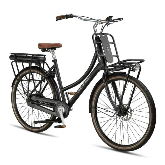 Altec Sakura Elektrische Fiets 28 inch – 53 cm – Achterwielmotor – 468Wh – Hydraulische Schijfremmen – Mat Zwart - AE-trading
