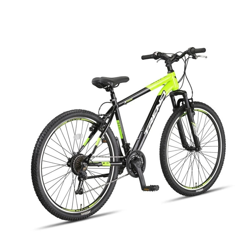 Altec Trend 27.5 Inch Mountainbike - Black / Lime - Jongensfiets - AE-trading